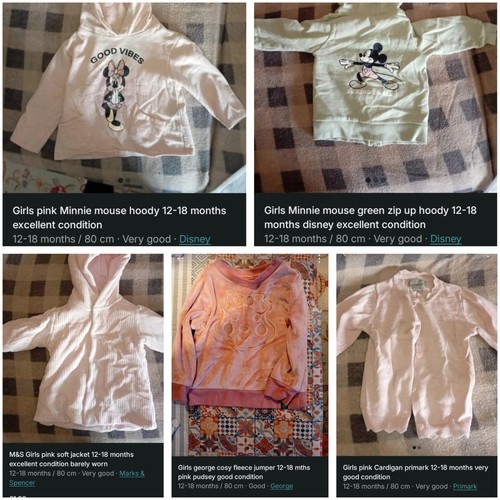 Girls months - 12-18,