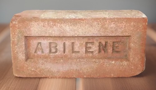 Vintage used abilene texas - vintage, red