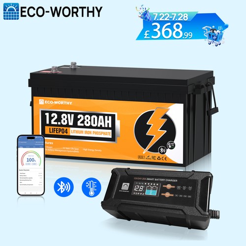 12v 280ah lifepo4 lithium - 280ah,