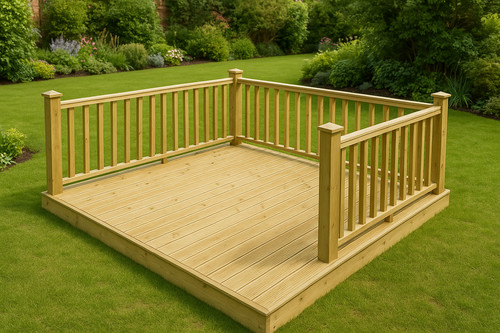 Decking kit garden deck - decking,
