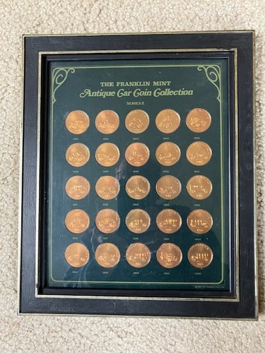 Framed franklin mint - framed,