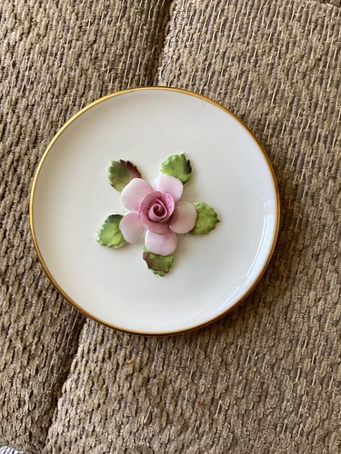 Coalport miniature plate with