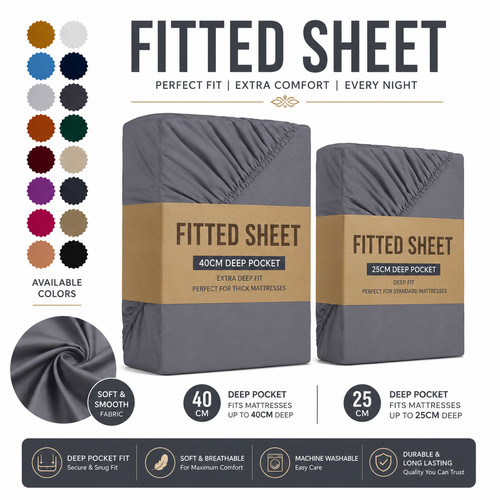 Extra deep fitted sheet - extra,
