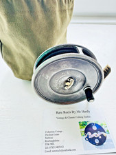 Vintage Hardy The Uniqua 3 3/8 Inch Trout Fly Reel Dup Mk 2 Check with Reel Bag