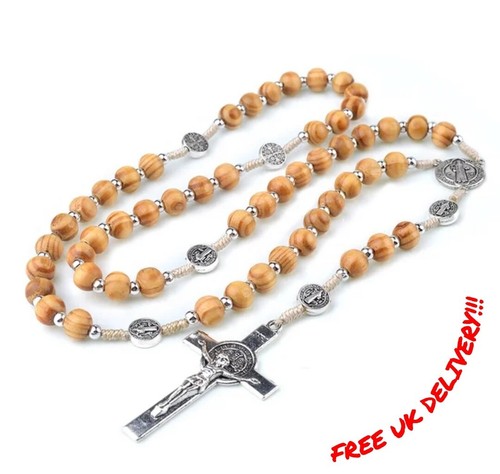 Wooden rosary beads - wooden,