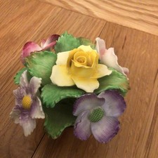  DENTON 'Best Bone China' Floral Bouquet in vase