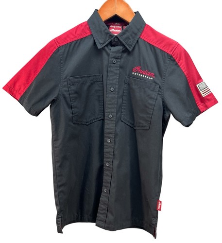 Indian motorcycle button shirt - motorcycle,
