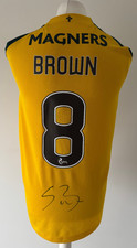 Signed SCOTT BROWN Shirt -