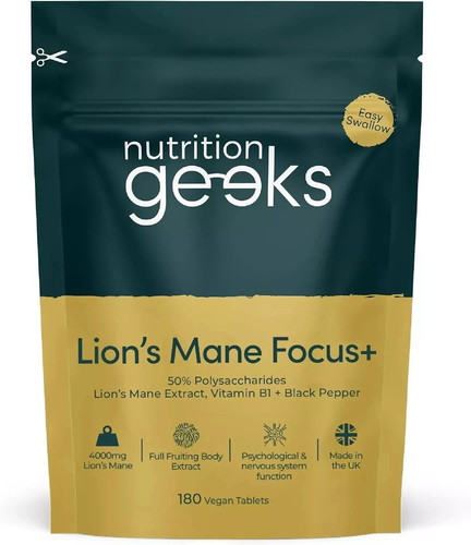 Nutrition geeks lions mane - geeks,