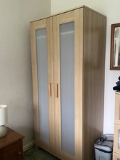 Ikea Anebode Birch Wardrobe