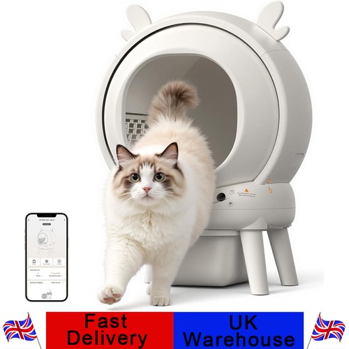 Self cleaning cat litter tray - litter,