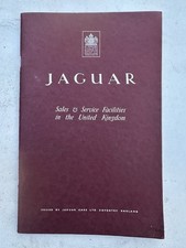 Jaguar Sales & and Service Facilities Jan. 1967 Series 1 E-Type, Mk2, 420/G,etc