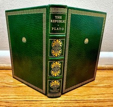 THE REPUBLIC by PLATO—Franklin Library: Leather—limited edition 1975: NEAR FINE