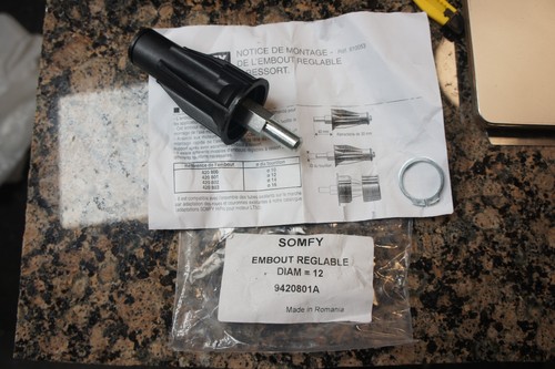 Somfy 9420801a adjustable end - 9420801a,