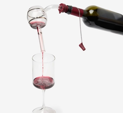 Hand blown glass - glass, aerator-good