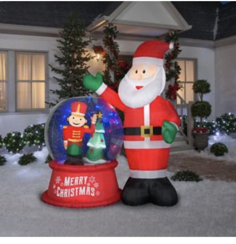 Gemmy inflatable santa - ft,