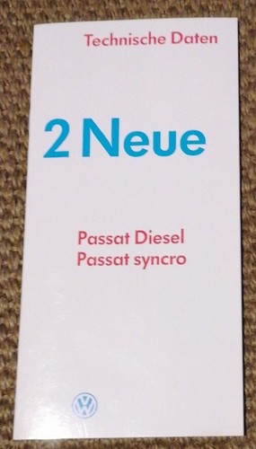 Passat diesel - diesel/passat, syncro