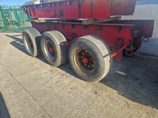 bpw trailer axle bogie flat