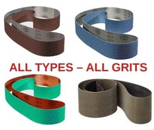 BELTS FOR ROBERT SORBY PROEDGE - ALL TYPES  CERAMIC ZIRCONIUM TRIZACT ALUMINIUM