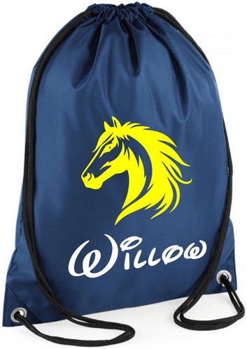 Personalised horse drawstring - personalised,