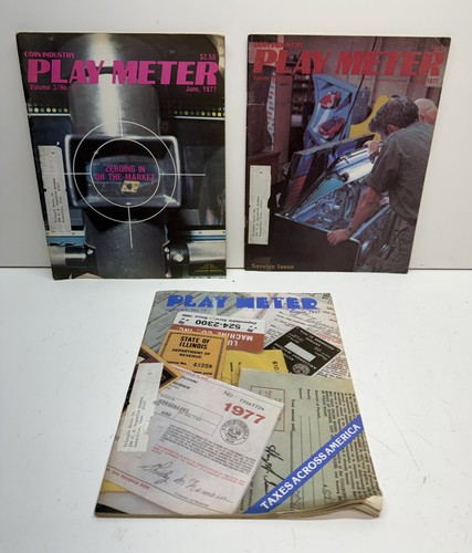 Play meter magazine lot 3 - meter, x