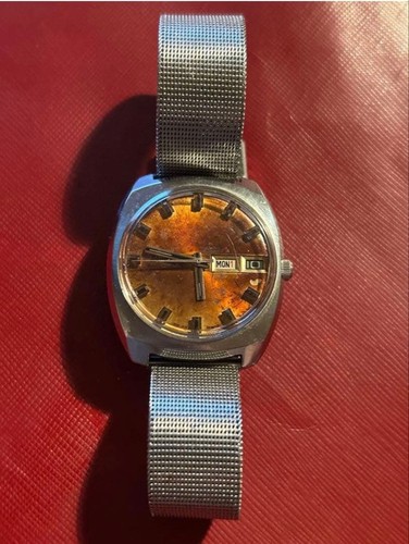 Enicar vintage day date - enicar,