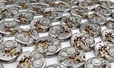 75 Round Watch Movements. 16mm Chaika Mechanisms. Steampunk Spare Parts, Gears.
