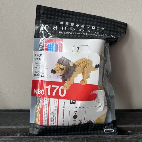 Kawada nanoblock lion nbc 170 - lion, nbc_170