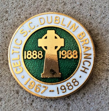 Celtic Supporters Club Dublin Branch Badge