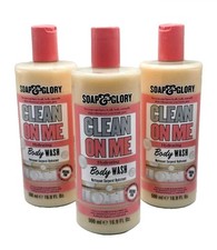 Lot of 3 Soap & Glory Clean On