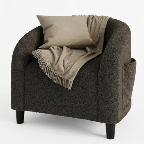 Stylish accent barrel chair - stylish, &