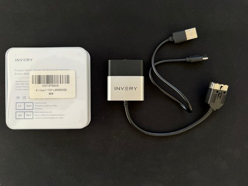 Invery bluetooth adapter range - invery,