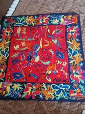 Rare Vintage MOSCHINO Scarf