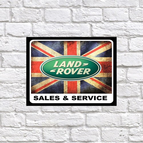Land rover retro - land, sign