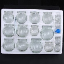 SALE Professional Cupping Set 16 pc Glass Cups Hijama Cups Fire Cupping Cups