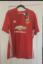 GENUINE ADIDAS MANCHESTER UNITED NEWTON HEATH 2016 2017 HOME SHIRT XL  Brand New