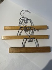 Vintage Lot of 3 Wooden Slacks