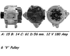 WAI Alternator for Audi Q7 TDi