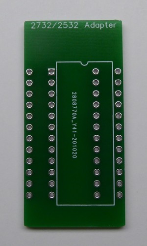 2732 2532 eprom adapter pcb - -,