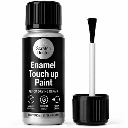 Enamel touch paint - up,