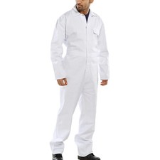 Cotton drill boilersuit cdbsw - cotton,