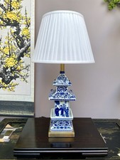 Single Elegant Blue and White