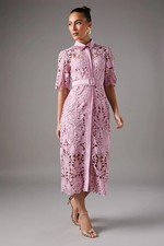 Coast Lilac Midi Dress Womens