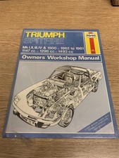 New* Triumph Spitfire MK1 MK2