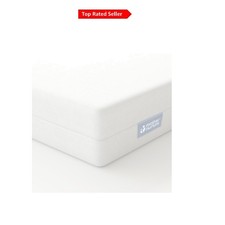 Breathable Space Saver Cot Mattress, 100x50x10cm - Firm and Plush for Babies