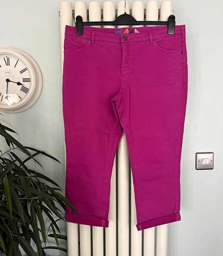 Ladies white stuff pink - white,