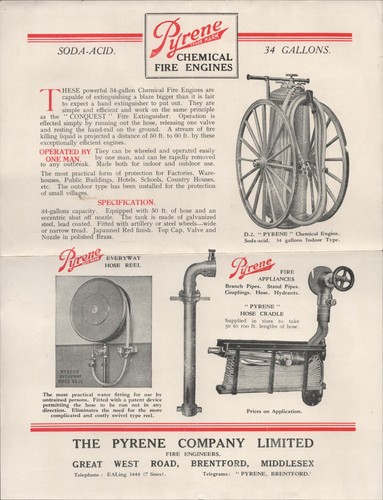 1935 pyrene firefighting - pyrene,