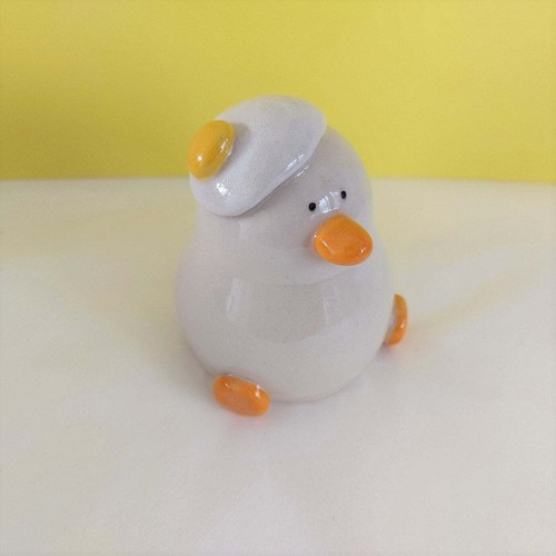 Egg head handmade ceramic - head,