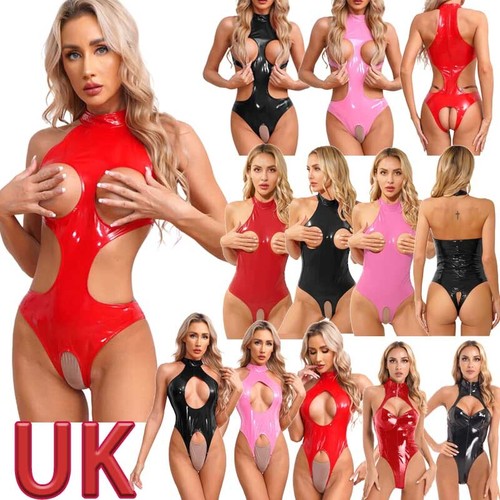 Women leotard open bust - uk,