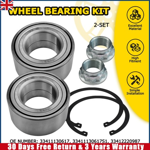 2pcs wheel bearing set rear - 2pcs,